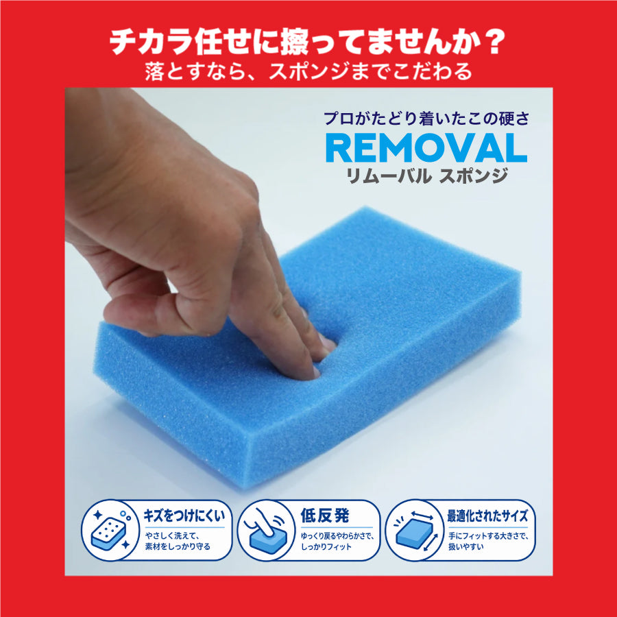 REMOVAL 水垢落専用スポンジ – REBORN STORE