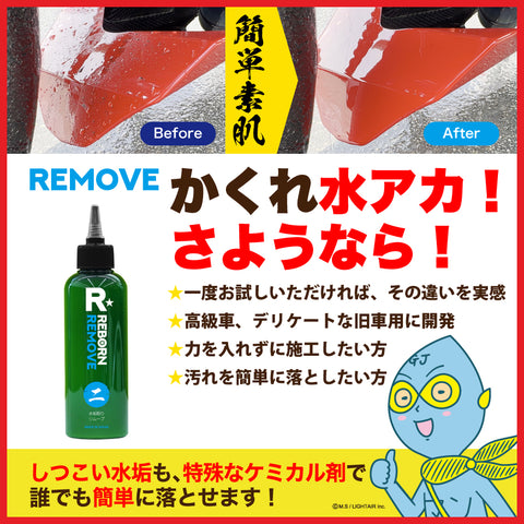 REMOVE 特殊水垢取り剤