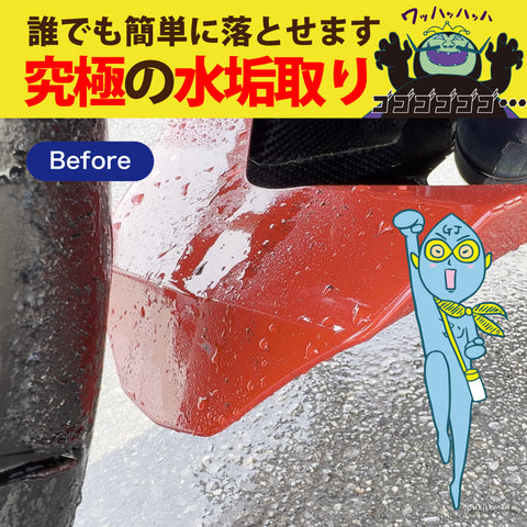 水垢除去スターターセット　REMOVE 特殊水垢取り剤+REMOVAL 水垢落専用スポンジ