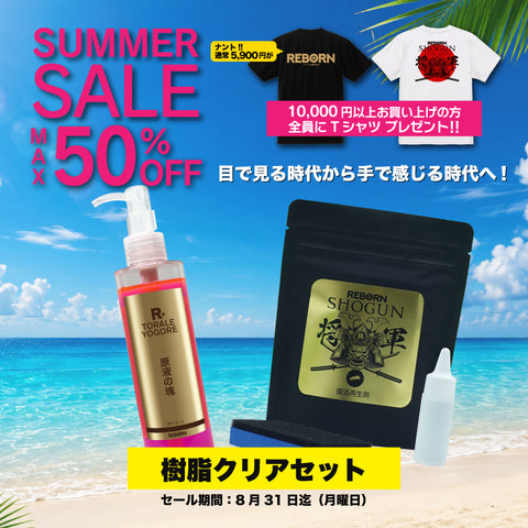 樹脂クリアセット