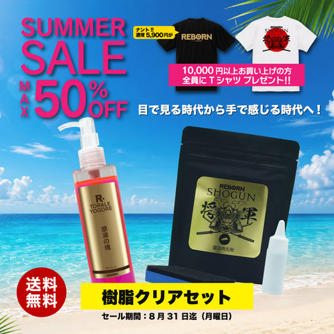 樹脂クリアセット