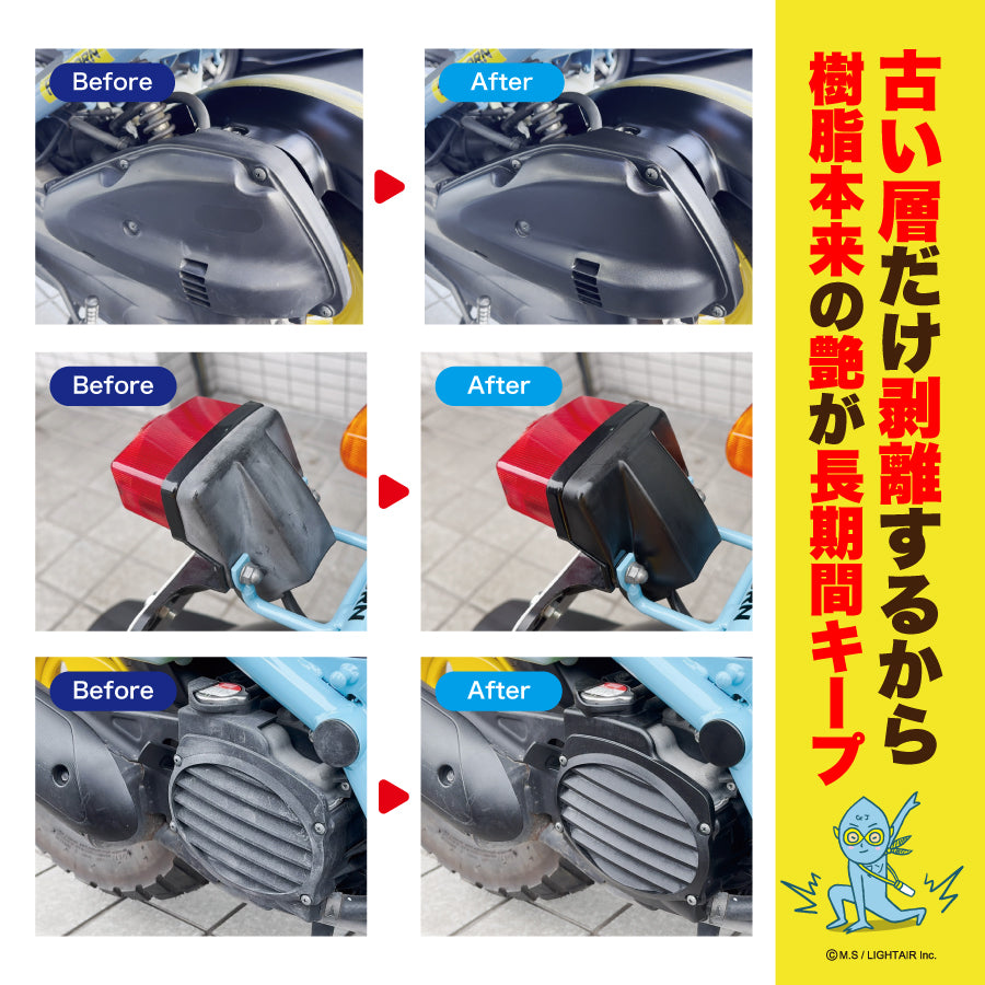 SHOGUN 樹脂パーツ復活再生剤 – REBORN STORE